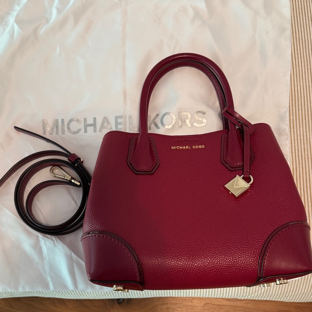 Michael Kors Burgundy Mini Bag
